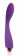 Фиолетовый фантазийный силиконовый вибромассажер - 19,5 см. - Bior toys