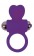 Фиолетовое эрекционное виброкольцо с сердечком - Bior toys - в Москве купить с доставкой Фиолетовое эрекционное виброкольцо с сердечком - Bior toys - в Москве купить с доставкой