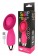 Розовый фантазийный вибромассажер с 10 режимами вибрации - Bior toys