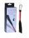 Аккуратная плетка с розовой рукоятью Passionate Flogger - 39 см. - Erokay - купить с доставкой в Москве
