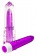 Лиловый вибромассажер Cristal 6x Amethyst - 18 см. - Topco Sales