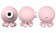 Нежно-розовый вакуумный клиторальный стимулятор-осьминог OCTOPI - Cuddly Bird