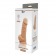 Телесный реалистичный фаллоимитатор DILDO 8.5INCH FLESH - 21,6 см. - Dream Toys