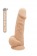 Телесный реалистичный фаллоимитатор DILDO 8.5INCH FLESH - 21,6 см. - Dream Toys