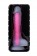 Прозрачно-розовый фаллоимитатор, светящийся в темноте, Clark Glow - 22 см. - ToyFa