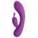 Фиолетовый вибратор Grace с клиторальным отростком - 16,5 см. - Baile