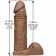 Насадка-реалистик для трусиков Харнесс Vac-U-Lock 8  ULTRASKYN Cock - 20,6 см. - Doc Johnson - купить с доставкой в Москве