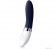 Синий перезаряжаемый вибратор Liv 2 Blue - 17,4 см. - Lelo