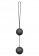 Чёрные анальные шарики Vibro Balls - Pipedream