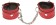 Красные кожаные наручники X-Play - Allure Lingerie - купить с доставкой в Москве