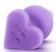 Фиолетовая анальная пробка Naughty Candy Heart Do Me Now - 8,9 см. - Blush Novelties - купить с доставкой в Москве