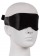 Черная маска без прорезей BLINDFOLD - Blush Novelties - купить с доставкой в Москве