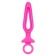 Розовая силиконовая пробка с прорезью Silicone Groove Probe - 10,2 см. - California Exotic Novelties