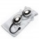 Серебристо-черные вагинальные шарики Inner Goddess Silver Jiggle Balls - Fifty Shades of Grey