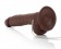Вибратор на присоске Mr. JUST RIGHT Elite Eight - 21,5 см. - California Exotic Novelties