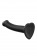 Черный фаллос на присоске Silicone Bendable Dildo S - 17 см. - Strap-on-me - купить с доставкой в Москве