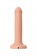 Телесный фаллос с имитацией эякуляции Silicon Cum Dildo L - 19,6 см. - Strap-on-me