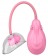 Розовый вакуумный вибромассажер VIBRATING VAGINA PUMP - Dream Toys