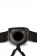 Черный мужской страпон DR. SKIN 6INCH HOLLOW STRAP ON - 16 см. - Blush Novelties - купить с доставкой в Москве