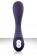 Фиолетовый перезаряжаемый вибратор Alise - 19 см. - NS Novelties