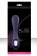 Фиолетовый перезаряжаемый вибратор Alise - 19 см. - NS Novelties