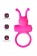 Розовое эрекционное виброкольцо с рожками - Штучки-дрючки - в Москве купить с доставкой