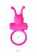 Розовое эрекционное виброкольцо с рожками - Штучки-дрючки - в Москве купить с доставкой