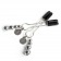 Металлические зажимы на соски Adjustable Nipple Clamps - Fifty Shades of Grey - купить с доставкой в Москве