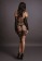 Пикантное мини-платье Long Sleeved Mini Dress - Shots Media BV купить с доставкой
