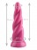 Розовая коническая спиральная анальная втулка - 22,5 см. - Джага-Джага