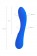 Нереалистичный синий вибратор BLURY - 18,5 см. - ToyFa