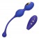 Фиолетовые виброшарики с электростимуляцией Impulse Intimate E-Stimulator Dual Kegel - California Exotic Novelties - купить с доставкой в Москве