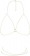 Золотистая упряжь-цепочка Magnifique Bra Chain - Bijoux Indiscrets купить с доставкой