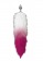 Серебристая анальная пробка с розовым хвостом Starlit - Lola Games - купить с доставкой в Москве