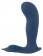 Синий вибростимулятор простаты Vibrating Butt Plug - 11,7 см. - Orion - в Москве купить с доставкой