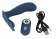 Синий вибростимулятор простаты Vibrating Butt Plug - 11,7 см. - Orion - в Москве купить с доставкой