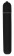 Черная вибропуля Bullet Vibrator Extra Long - 10,5 см. - Shots Media BV
