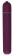 Фиолетовая вибропуля Bullet Vibrator Extra Long - 10,5 см. - Shots Media BV