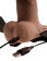 Кофейный перезаряжаемый вибрострапон 6  Hollow Rechargeable Strap-On Remote - 17,5 см. - Pipedream - купить с доставкой в Москве