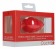 Красная анальная пробка Extra Large Ribbed Diamond Heart Plug - 9,6 см. - Shots Media BV - купить с доставкой в Москве