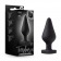 Черная анальная пробка с основанием-сердечком Fuck Me Butt Plug - 7,5 см. - Blush Novelties