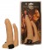 Анально-вагинальный фаллопротез №8 на резинке - 14 см. - Джага-Джага - купить с доставкой в Москве