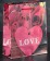 Подарочный пакет Love с розочками и сердечками - 23 х 18 см. - Сима-Ленд - купить с доставкой в Москве