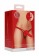 Красный двойной вибрострапон Double Vibrating Silicone Strap-On Adjustable - 15,5 см. - Shots Media BV - купить с доставкой в Москве
