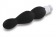 Чёрный вибромассажер Le Reve Silicone Sensual - 14,6 см. - Pipedream
