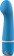 Голубой G-вибростимулятор Bdesired Deluxe Curve - 15,2 см. - B Swish