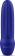 Синяя рельефная вибропуля Bmine Basic Reflex - 7,6 см. - B Swish