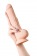 Телесный фаллоимитатор-реалистик Matthew M - 24,5 см. - Toyfa Basic