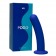 Синий гладкий фаллоимитатор-насадка Pogo - 15,5 см. - Unbound - купить с доставкой в Москве