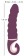 Фиолетовый вибратор Shaking Vibrator - 21 см. - Orion